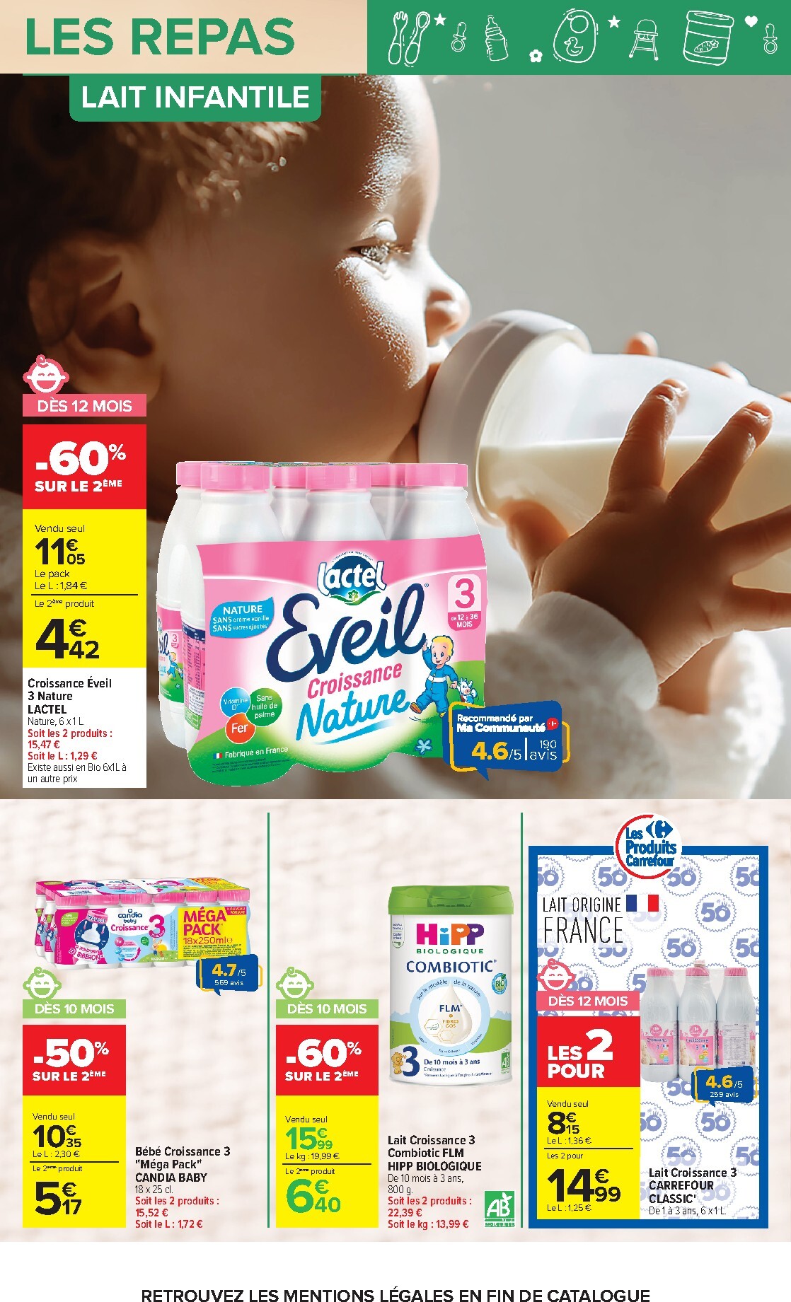 carrefour - Flyer Carrefour - Les Babydays pour la semaine prochaine du du mardi 15/09/2026 au du lundi 28/09/2026 - page: 4