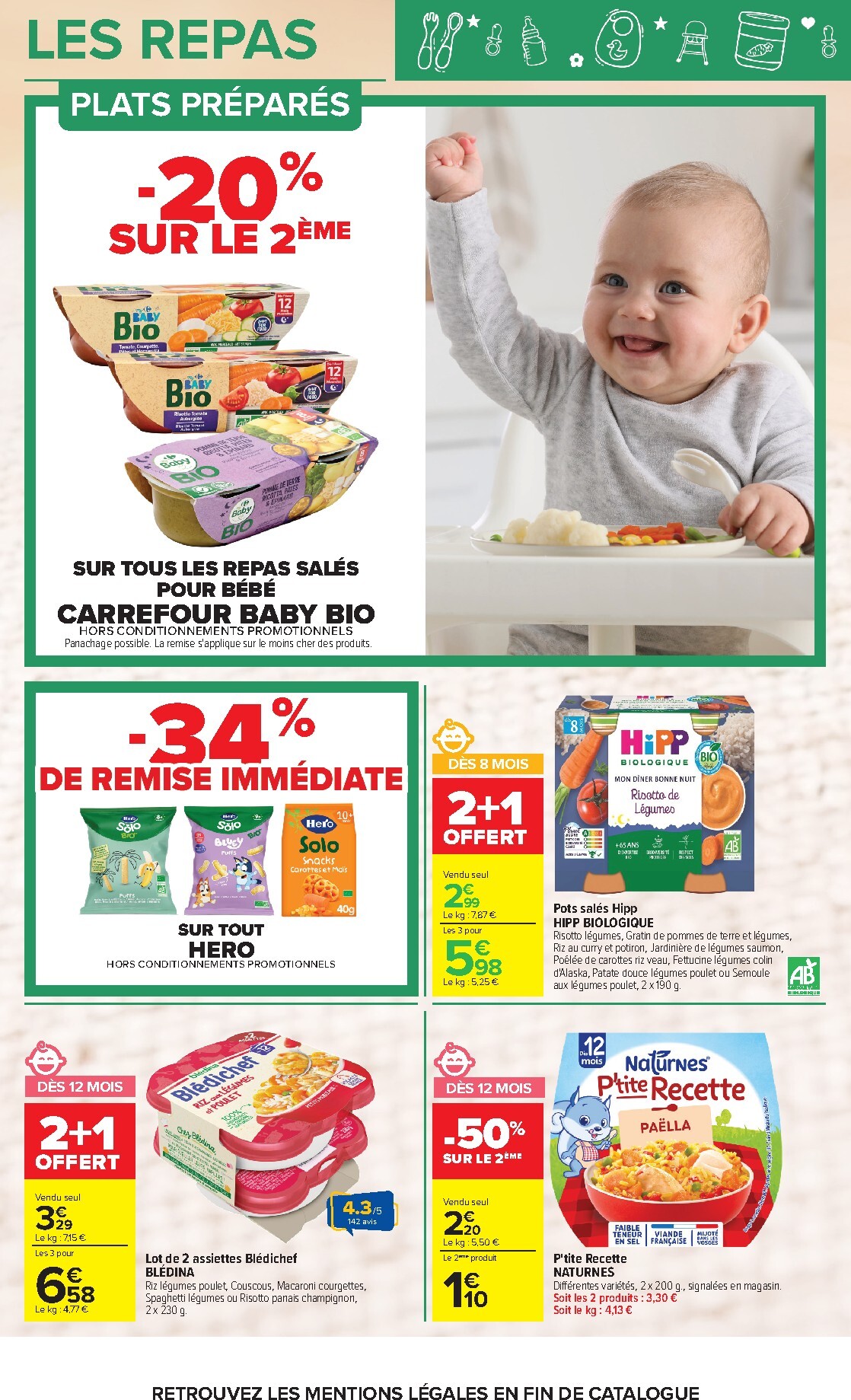 carrefour - Flyer Carrefour - Les Babydays pour la semaine prochaine du du mardi 15/09/2026 au du lundi 28/09/2026 - page: 7