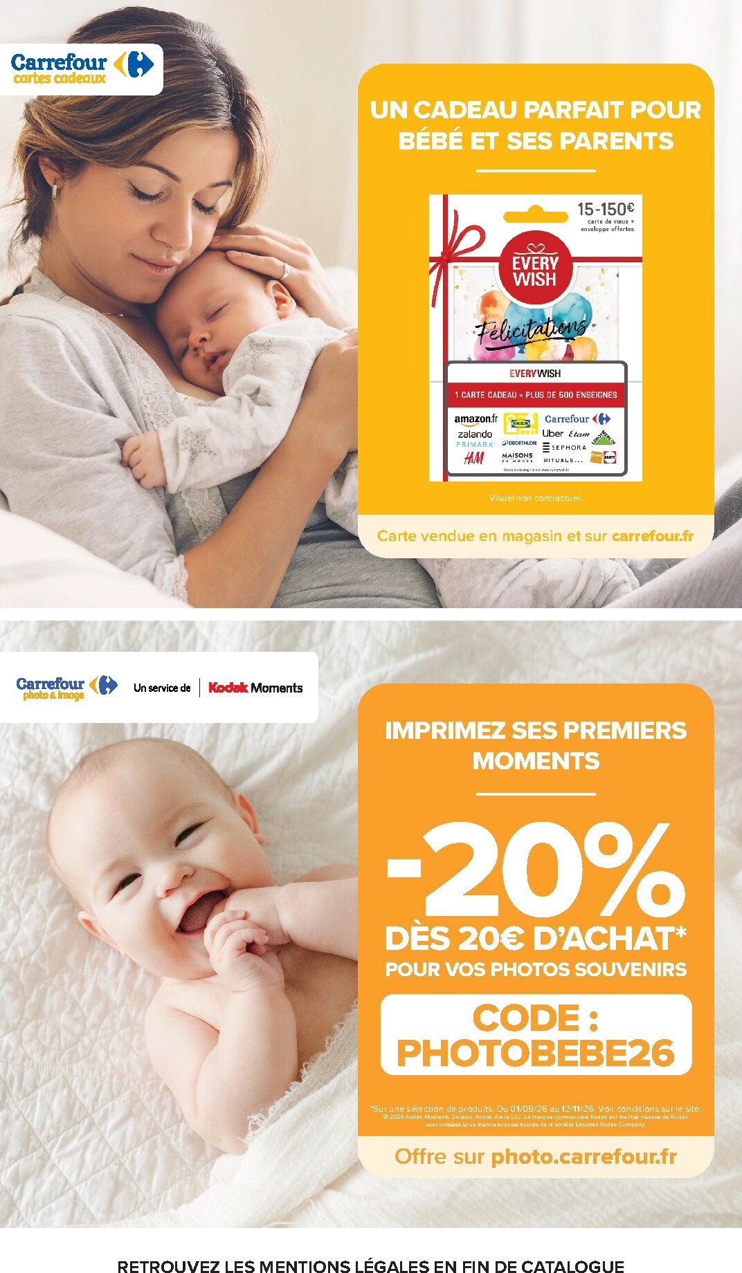carrefour - Flyer Carrefour - Les Babydays pour la semaine prochaine du du mardi 15/09/2026 au du lundi 28/09/2026 - page: 31