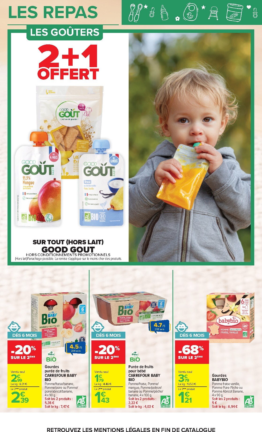 carrefour - Flyer Carrefour - Les Babydays pour la semaine prochaine du du mardi 15/09/2026 au du lundi 28/09/2026 - page: 5
