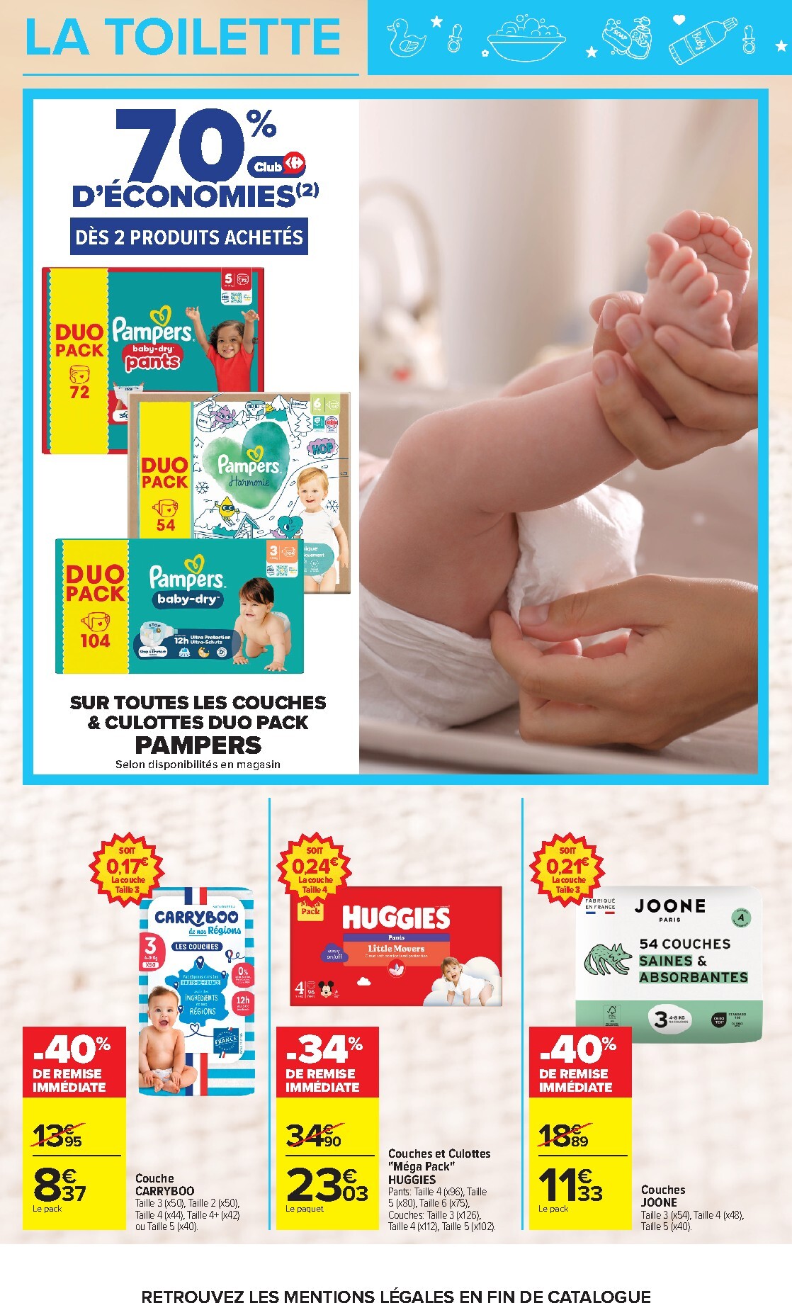 carrefour - Flyer Carrefour - Les Babydays pour la semaine prochaine du du mardi 15/09/2026 au du lundi 28/09/2026 - page: 9
