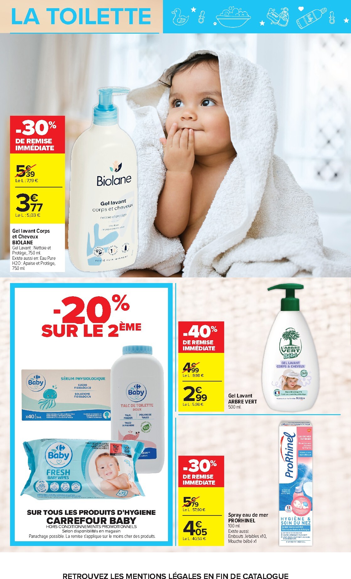 carrefour - Flyer Carrefour - Les Babydays pour la semaine prochaine du du mardi 15/09/2026 au du lundi 28/09/2026 - page: 12