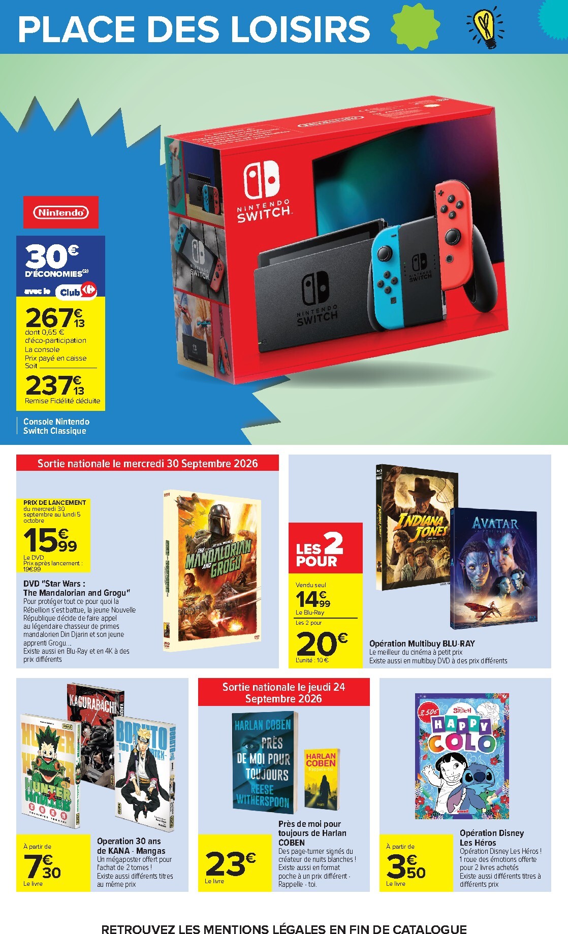 carrefour - Flyer Carrefour - Le mois Monopoly pour la semaine prochaine du du mardi 22/09/2026 au du lundi 05/10/2026 - page: 87