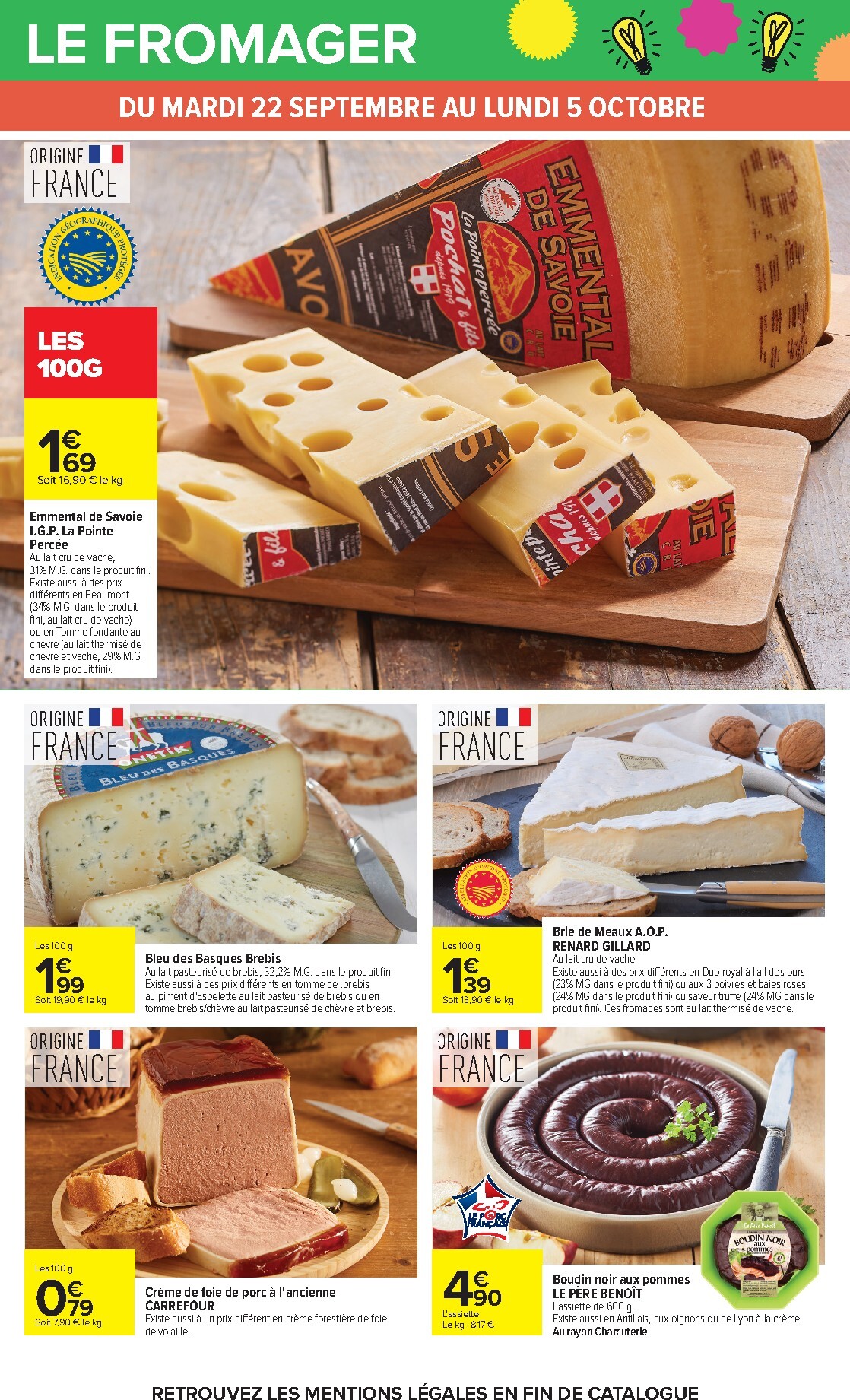 carrefour - Flyer Carrefour - Le mois Monopoly pour la semaine prochaine du du mardi 22/09/2026 au du lundi 05/10/2026 - page: 34