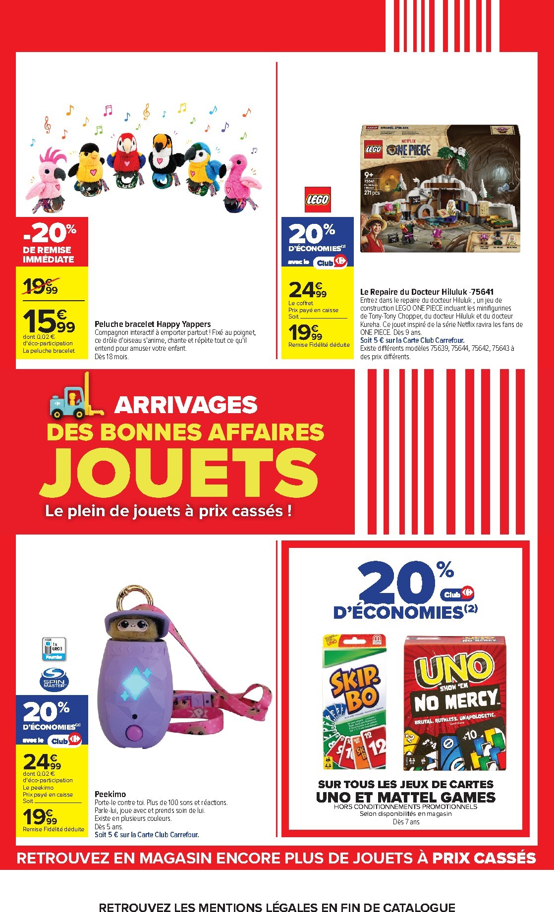 carrefour - Flyer Carrefour - Jouets Arrivages Des Bonnes Affaires pour la semaine prochaine du du mardi 22/09/2026 au du lundi 05/10/2026 - page: 8