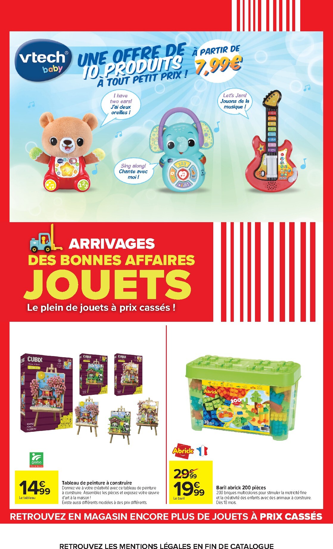 carrefour - Flyer Carrefour - Jouets Arrivages Des Bonnes Affaires pour la semaine prochaine du du mardi 22/09/2026 au du lundi 05/10/2026 - page: 10