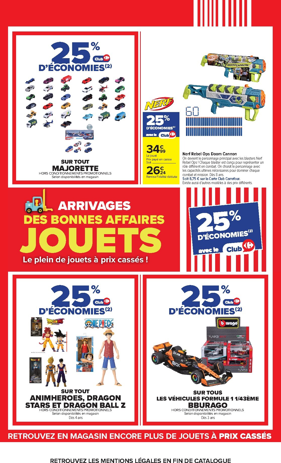 carrefour - Flyer Carrefour - Jouets Arrivages Des Bonnes Affaires pour la semaine prochaine du du mardi 22/09/2026 au du lundi 05/10/2026 - page: 7