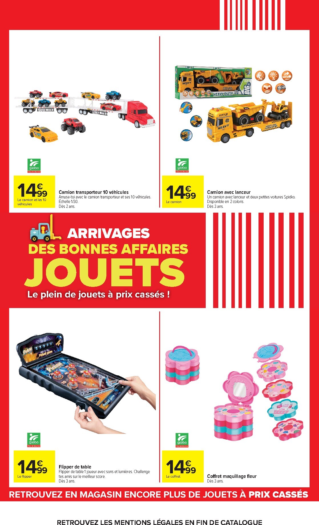carrefour - Flyer Carrefour - Jouets Arrivages Des Bonnes Affaires pour la semaine prochaine du du mardi 22/09/2026 au du lundi 05/10/2026 - page: 11