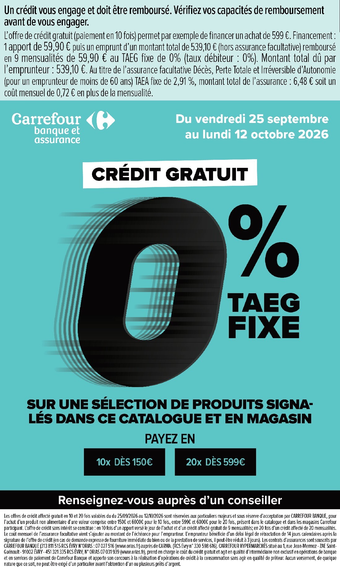carrefour - Flyer Carrefour - Passez L'automne Connecté À Vos Envies ! pour la semaine prochaine du du vendredi 25/09/2026 au du lundi 12/10/2026 - page: 18