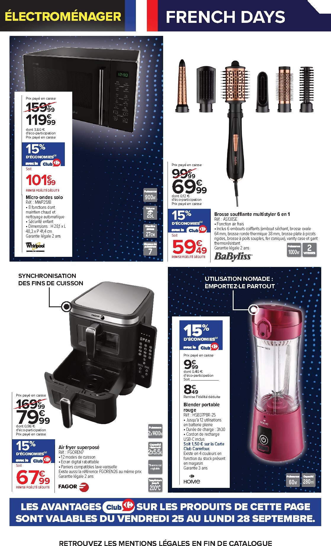 carrefour - Flyer Carrefour - Passez L'automne Connecté À Vos Envies ! pour la semaine prochaine du du vendredi 25/09/2026 au du lundi 12/10/2026 - page: 10
