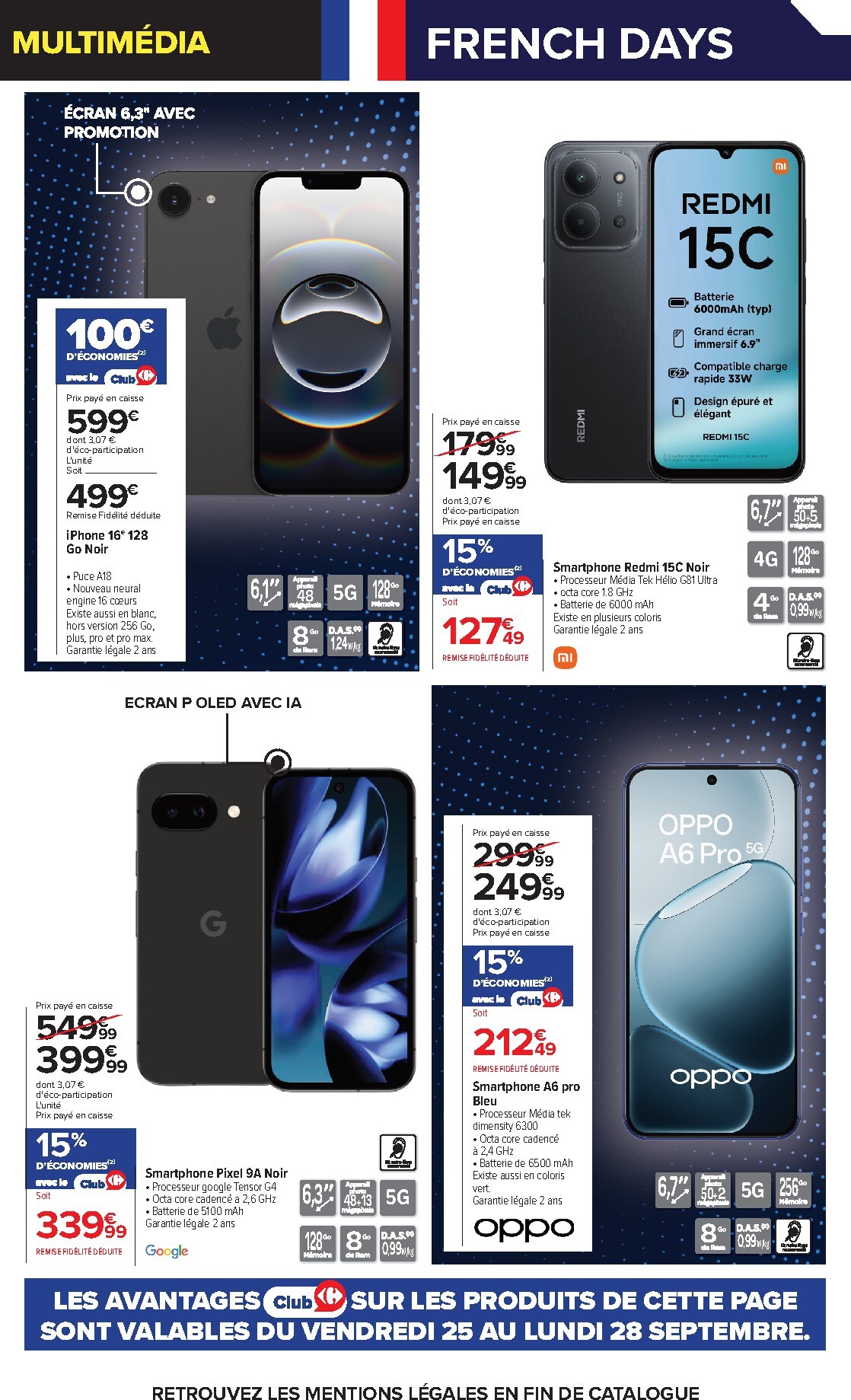 carrefour - Flyer Carrefour - Passez L'automne Connecté À Vos Envies ! pour la semaine prochaine du du vendredi 25/09/2026 au du lundi 12/10/2026 - page: 13
