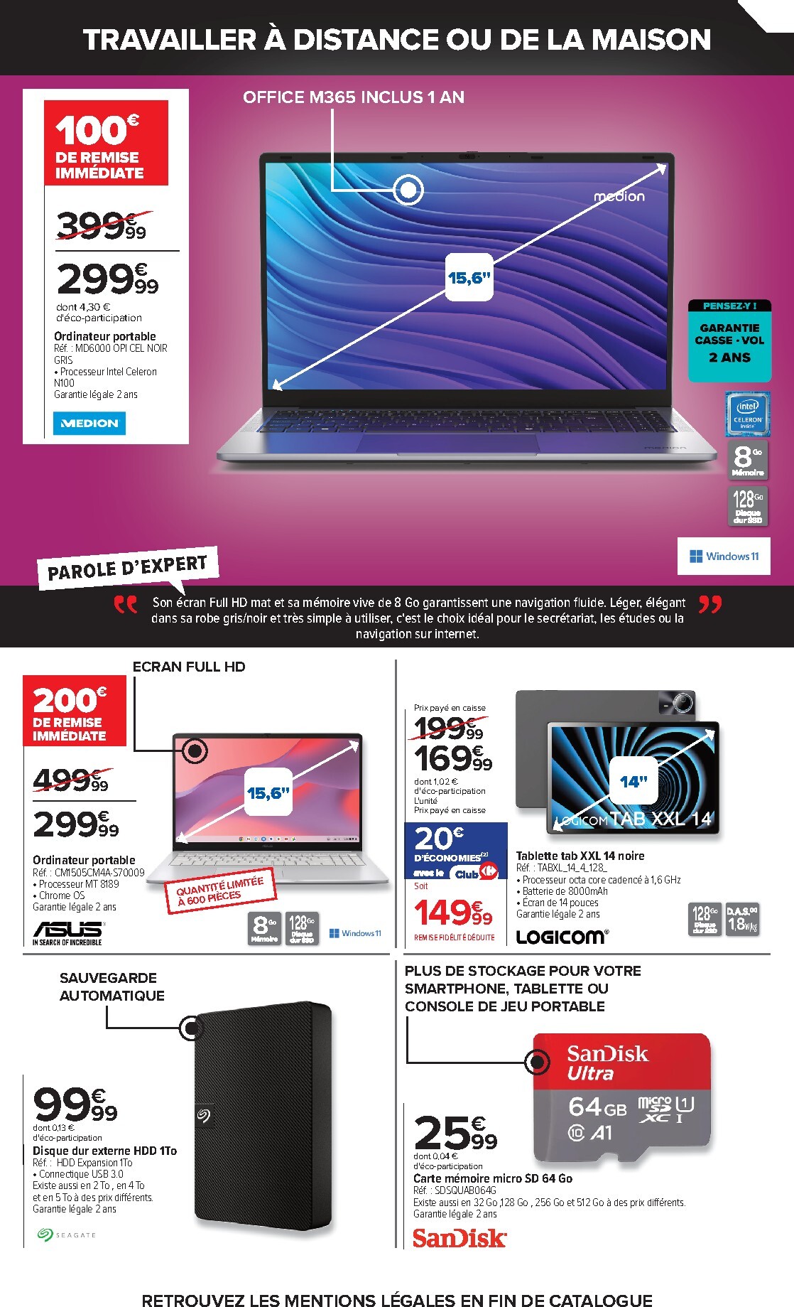 carrefour - Flyer Carrefour - Passez L'automne Connecté À Vos Envies ! pour la semaine prochaine du du vendredi 25/09/2026 au du lundi 12/10/2026 - page: 23