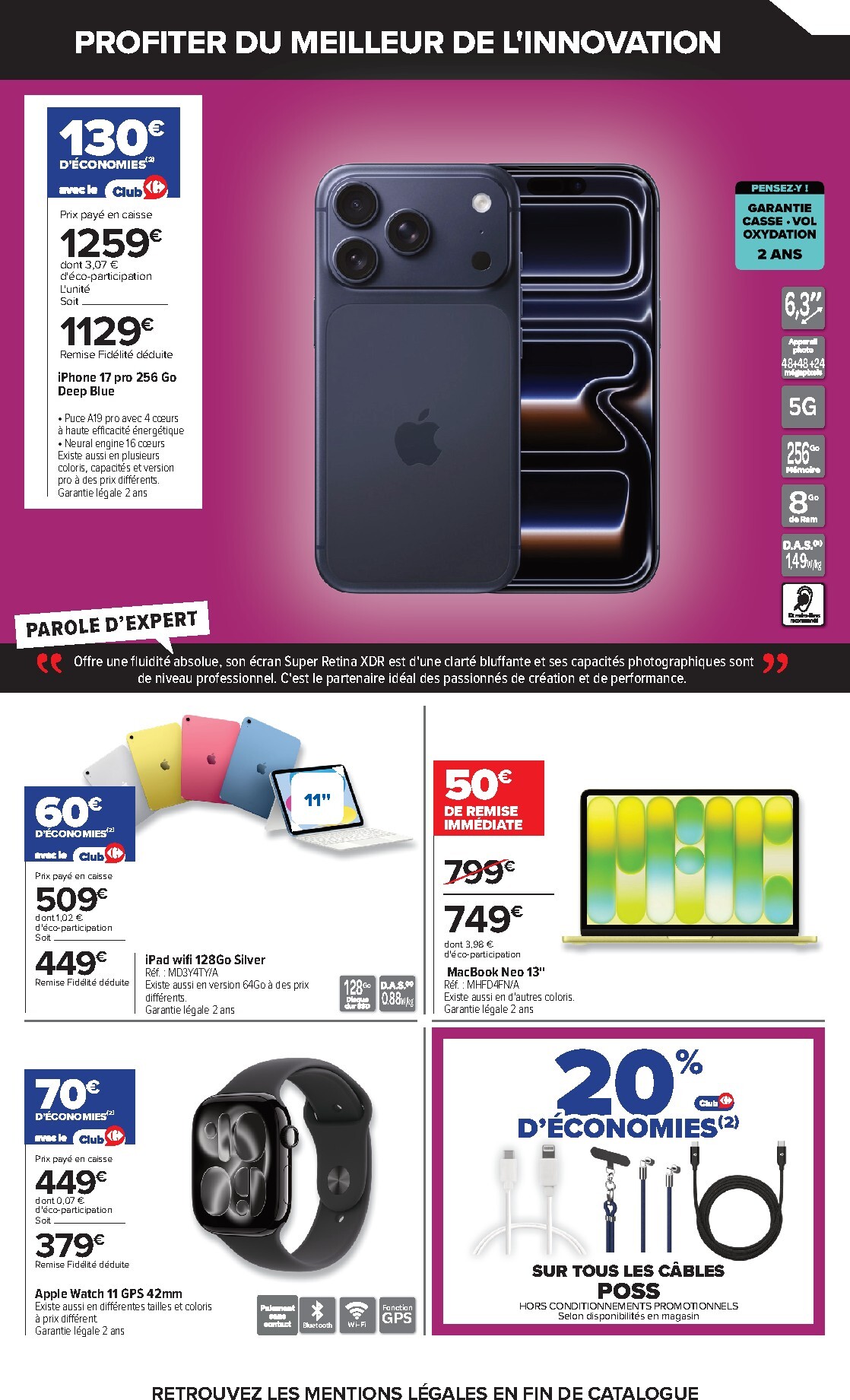 carrefour - Flyer Carrefour - Passez L'automne Connecté À Vos Envies ! pour la semaine prochaine du du vendredi 25/09/2026 au du lundi 12/10/2026 - page: 20