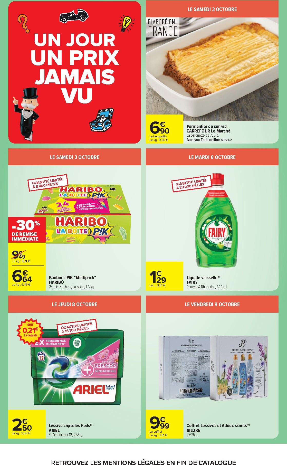 carrefour - Flyer Carrefour pour la semaine prochaine du du mardi 29/09/2026 au du lundi 12/10/2026 - page: 7