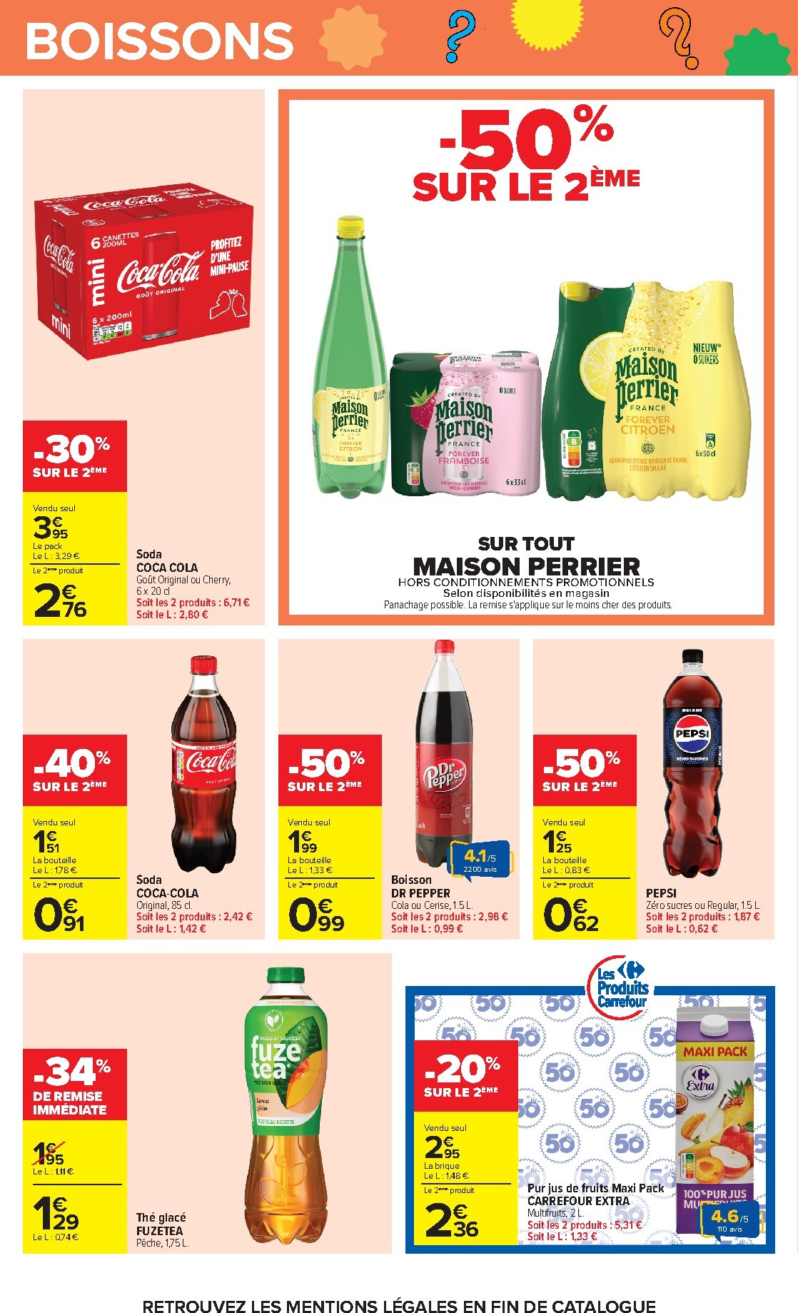 carrefour - Flyer Carrefour pour la semaine prochaine du du mardi 29/09/2026 au du lundi 12/10/2026 - page: 56
