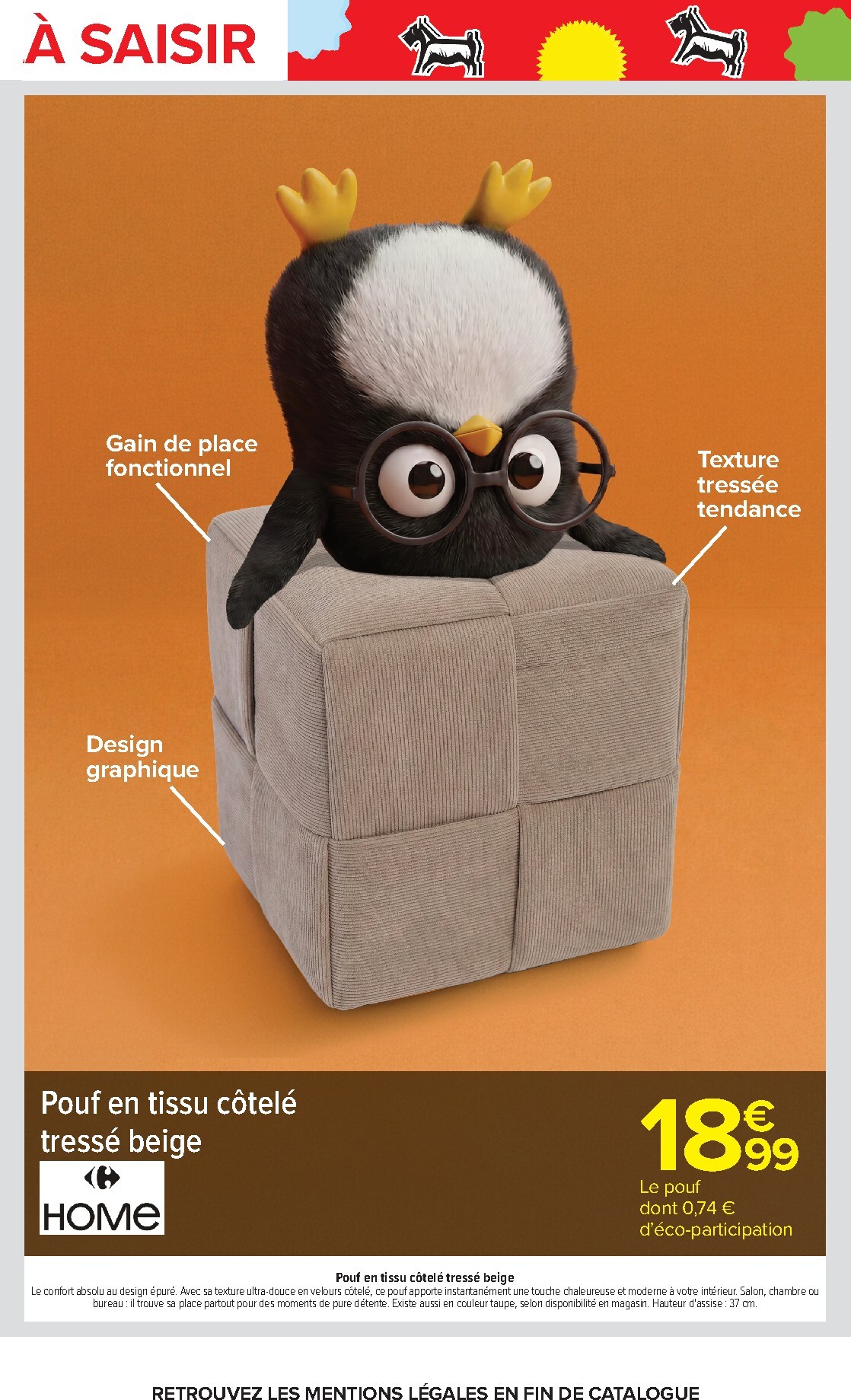 carrefour - Flyer Carrefour pour la semaine prochaine du du mardi 29/09/2026 au du lundi 12/10/2026 - page: 65