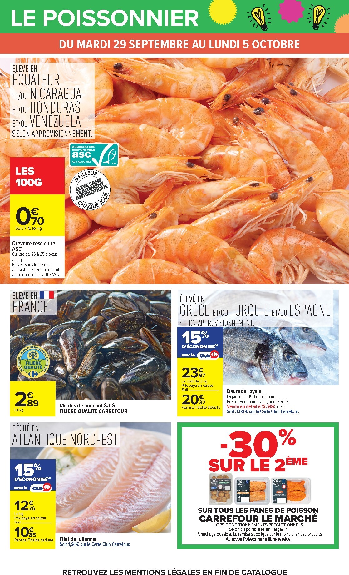carrefour - Flyer Carrefour pour la semaine prochaine du du mardi 29/09/2026 au du lundi 12/10/2026 - page: 29