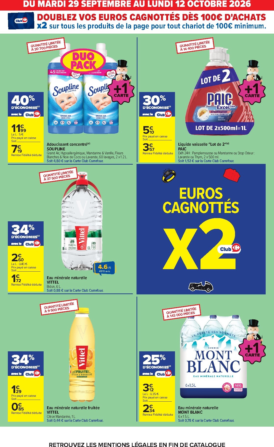 carrefour - Flyer Carrefour pour la semaine prochaine du du mardi 29/09/2026 au du lundi 12/10/2026 - page: 9