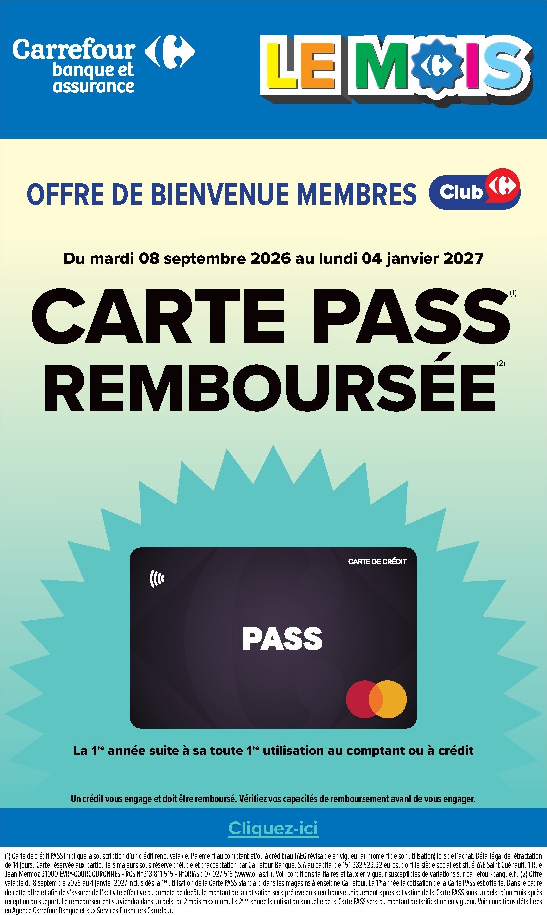 carrefour - Flyer Carrefour pour la semaine prochaine du du mardi 29/09/2026 au du lundi 12/10/2026 - page: 83