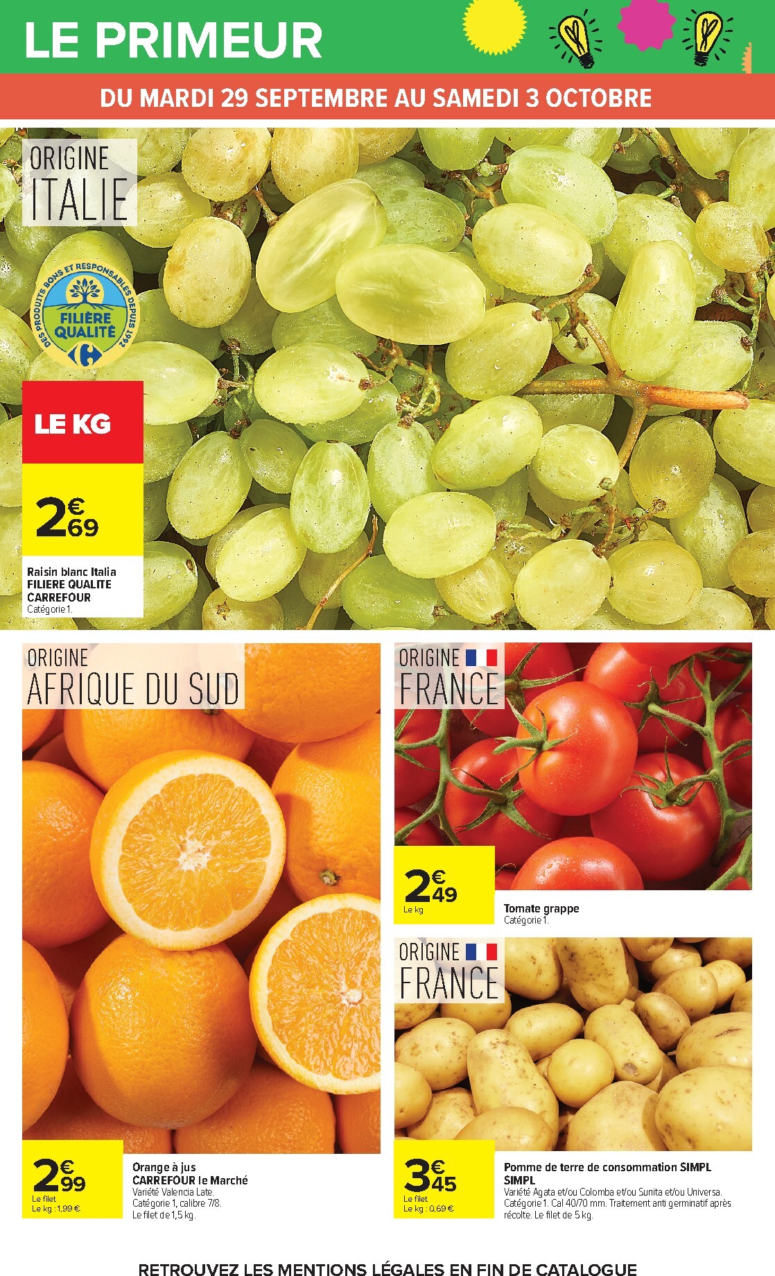 carrefour - Flyer Carrefour pour la semaine prochaine du du mardi 29/09/2026 au du lundi 12/10/2026 - page: 36
