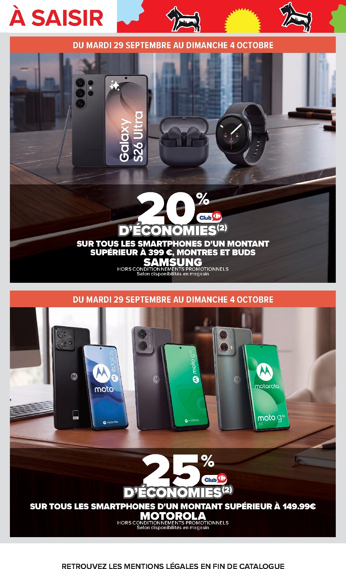 carrefour - Flyer Carrefour pour la semaine prochaine du du mardi 29/09/2026 au du lundi 12/10/2026 - page: 63