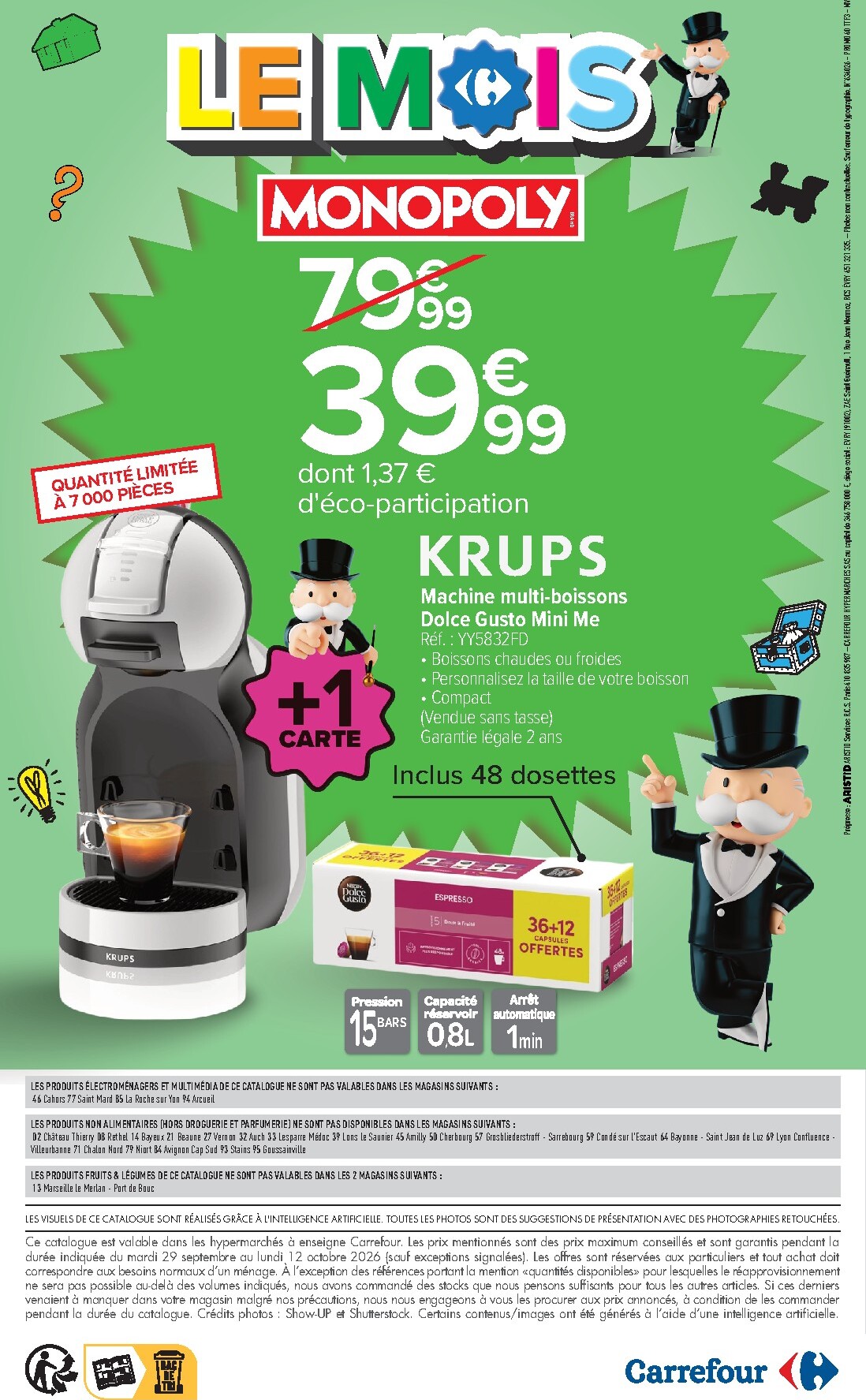 carrefour - Flyer Carrefour pour la semaine prochaine du du mardi 29/09/2026 au du lundi 12/10/2026 - page: 2