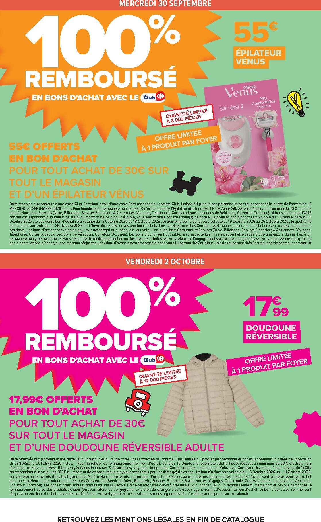 carrefour - Flyer Carrefour pour la semaine prochaine du du mardi 29/09/2026 au du lundi 12/10/2026 - page: 11