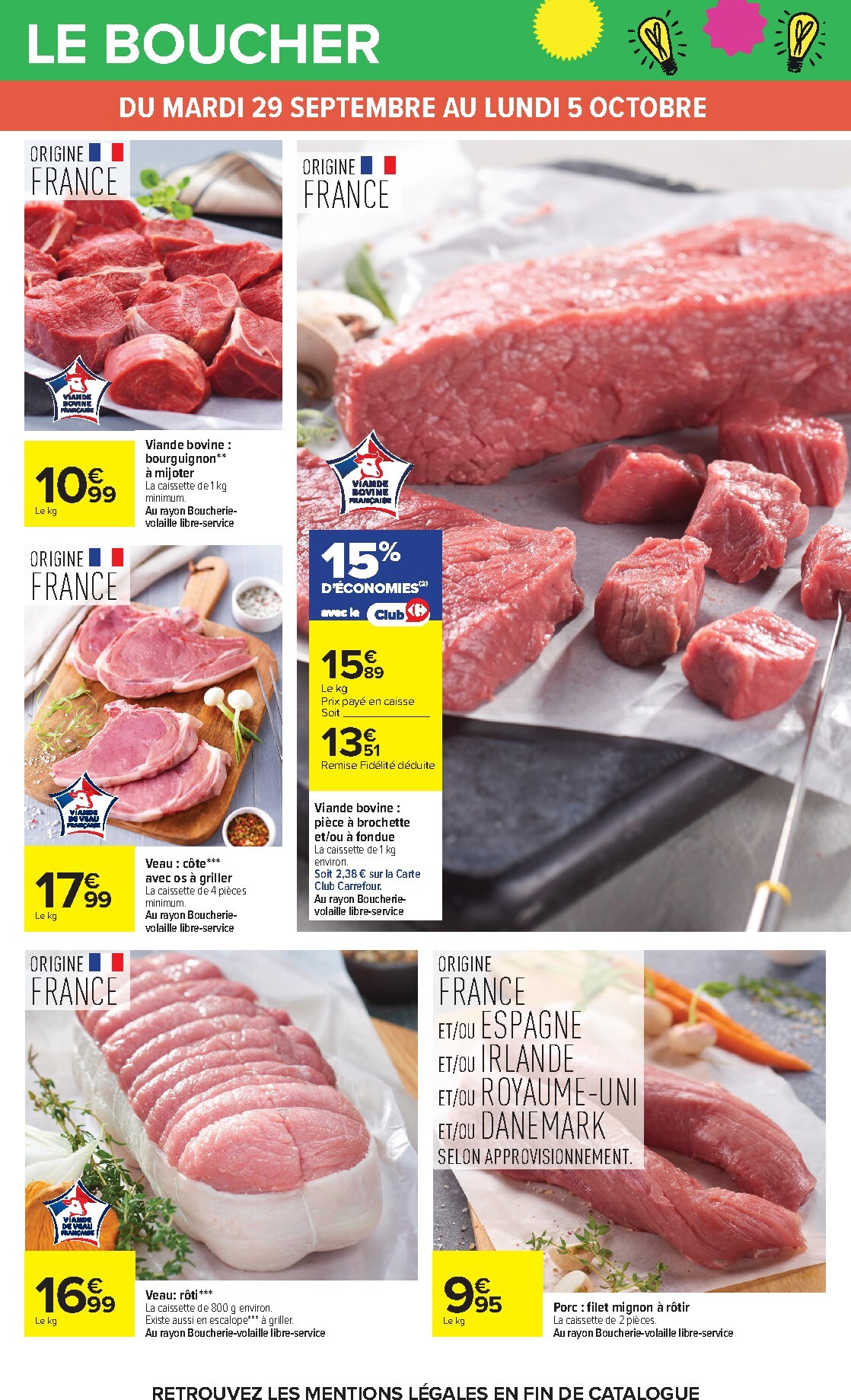 carrefour - Flyer Carrefour pour la semaine prochaine du du mardi 29/09/2026 au du lundi 12/10/2026 - page: 30