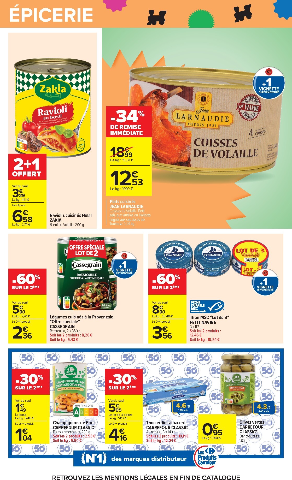 carrefour - Flyer Carrefour pour la semaine prochaine du du mardi 29/09/2026 au du lundi 12/10/2026 - page: 50