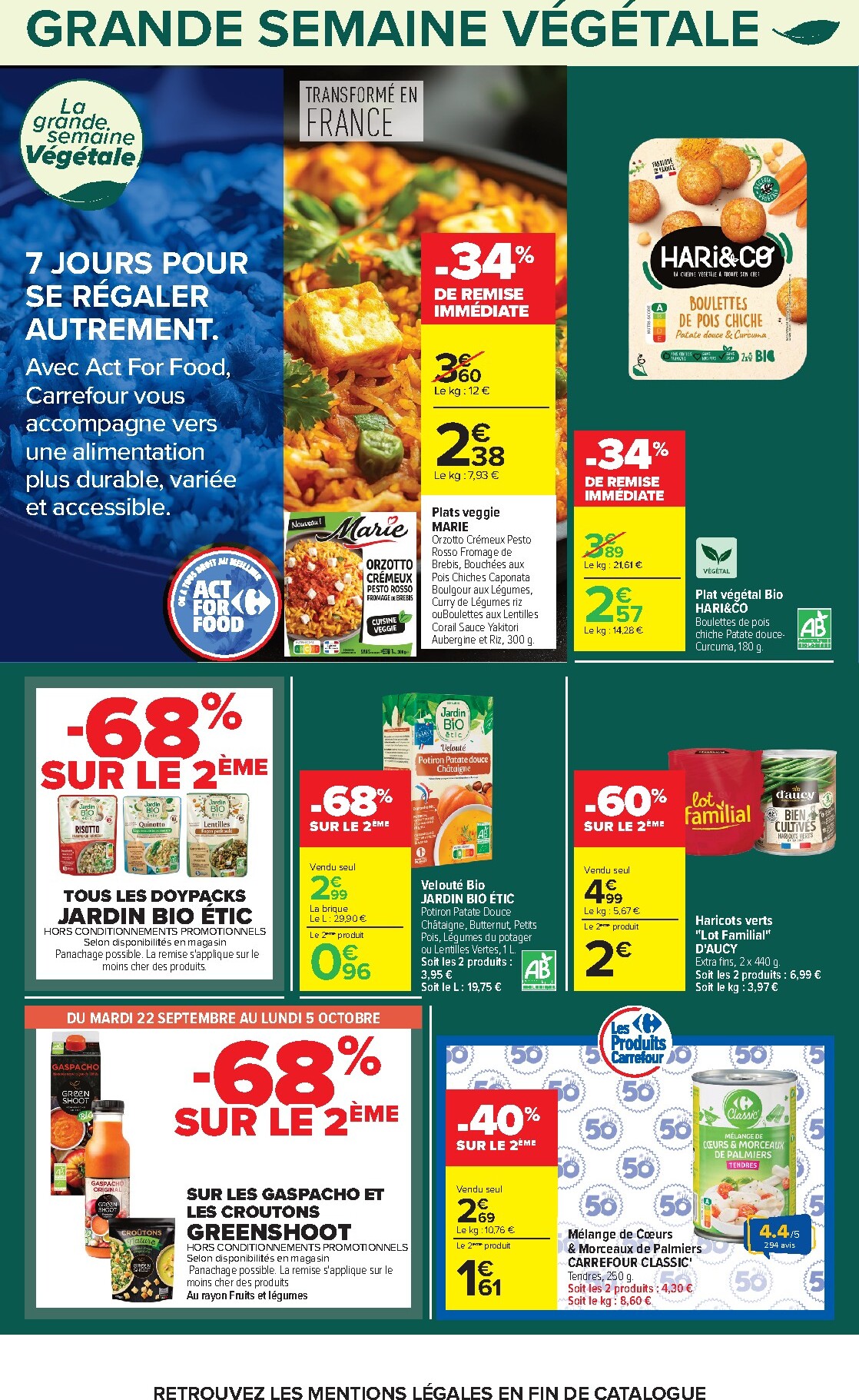 carrefour - Current Carrefour - Le mois Monopoly leaflet valid from du mardi 22/09/2026 to du lundi 05/10/2026 - page: 38