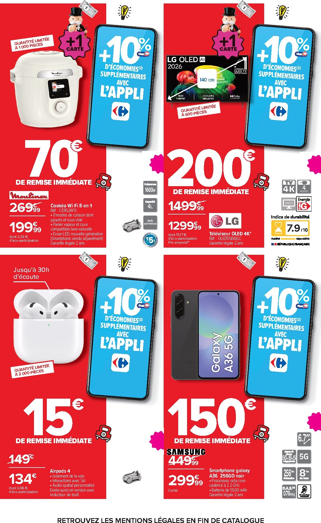 carrefour - Current Carrefour - Le mois Monopoly leaflet valid from du mardi 22/09/2026 to du lundi 05/10/2026 - page: 59