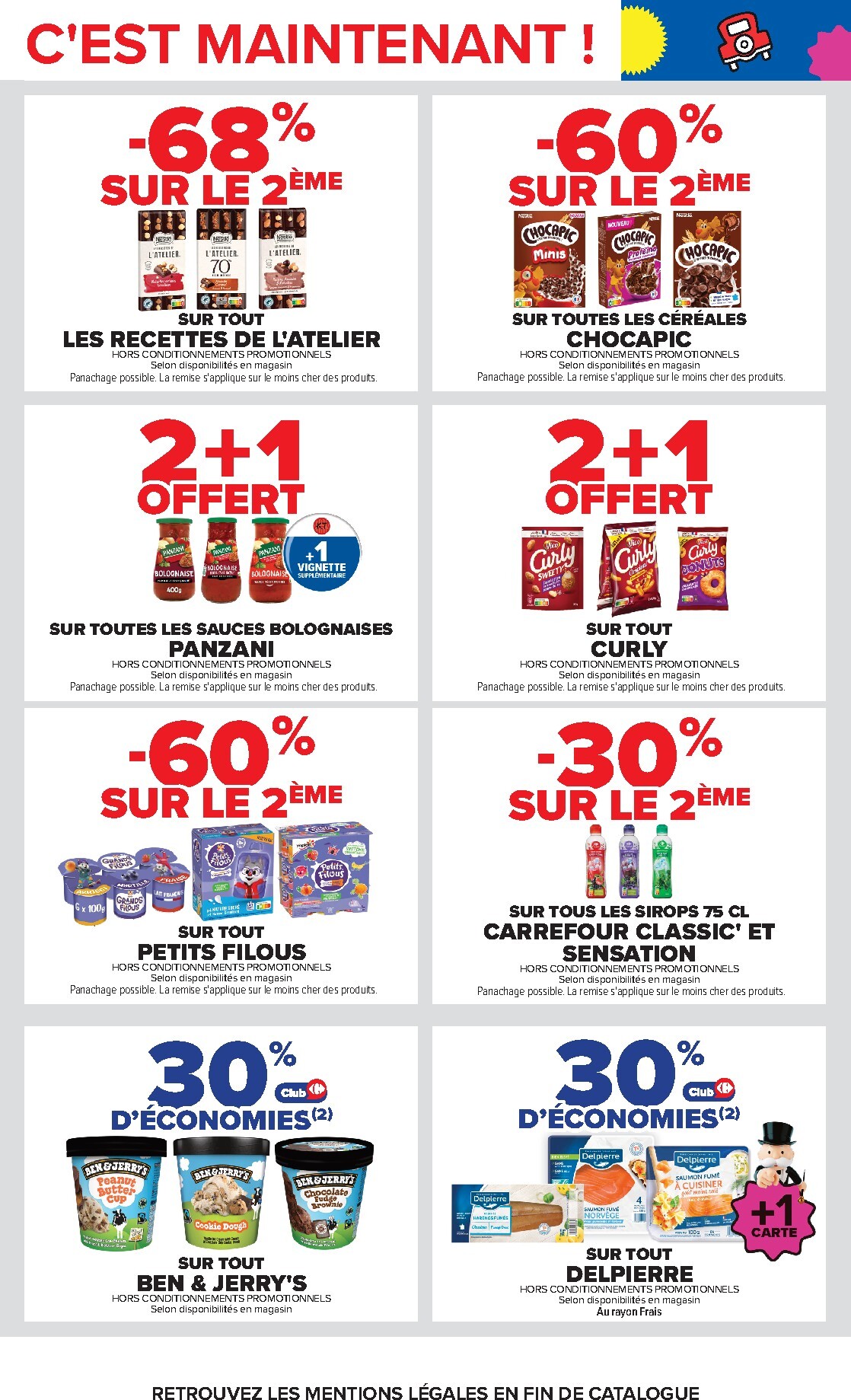 carrefour - Current Carrefour - Le mois Monopoly leaflet valid from du mardi 22/09/2026 to du lundi 05/10/2026 - page: 37