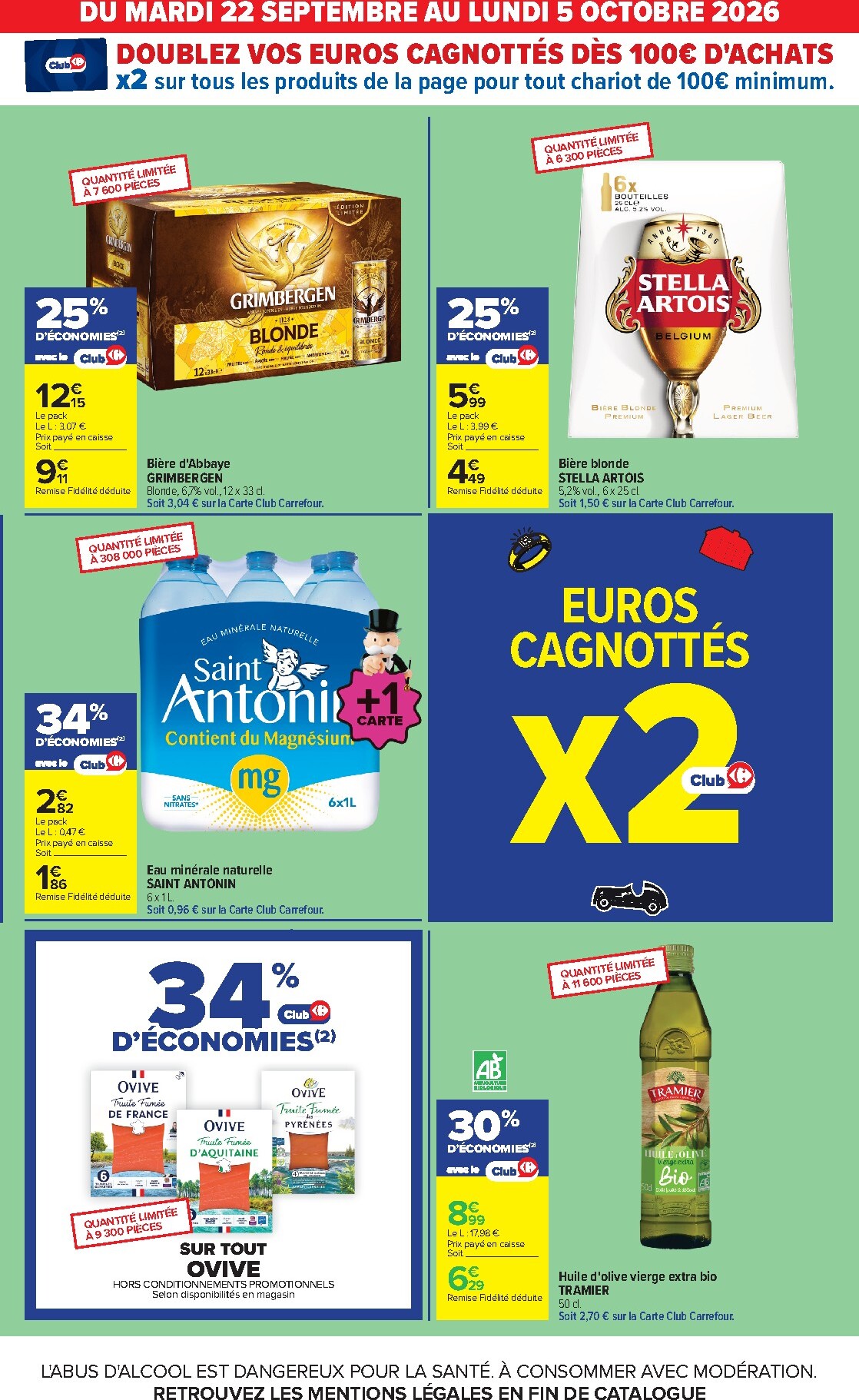 carrefour - Current Carrefour - Le mois Monopoly leaflet valid from du mardi 22/09/2026 to du lundi 05/10/2026 - page: 13