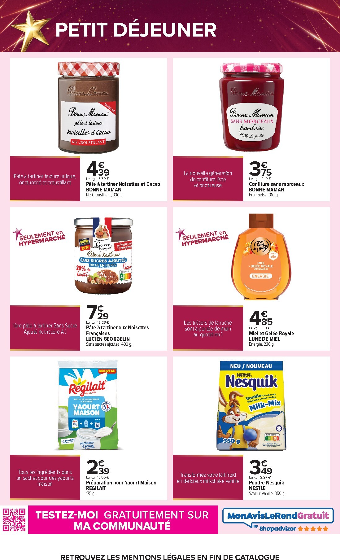 carrefour - Flyer Carrefour - Le Grand Prix De L'innovation 2026 pour la semaine prochaine du de jeudi 01/10/2026 au du dimanche 25/10/2026 - page: 26
