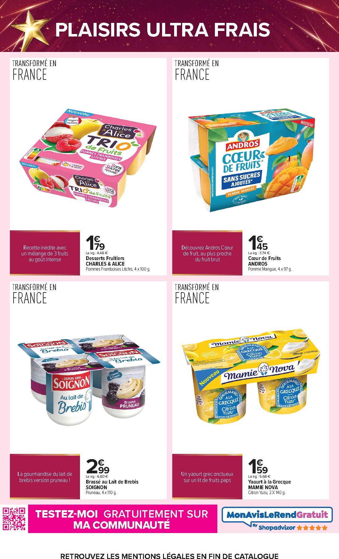 carrefour - Flyer Carrefour - Le Grand Prix De L'innovation 2026 pour la semaine prochaine du de jeudi 01/10/2026 au du dimanche 25/10/2026 - page: 40