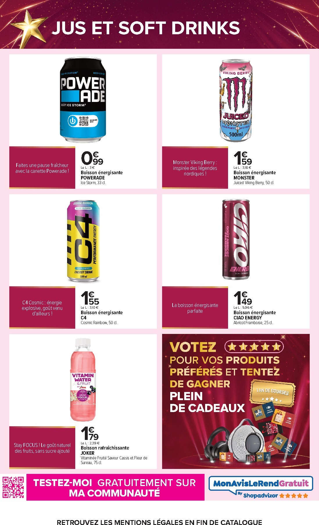 carrefour - Flyer Carrefour - Le Grand Prix De L'innovation 2026 pour la semaine prochaine du de jeudi 01/10/2026 au du dimanche 25/10/2026 - page: 64