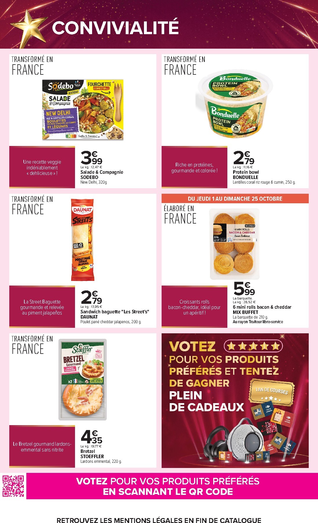 carrefour - Flyer Carrefour - Le Grand Prix De L'innovation 2026 pour la semaine prochaine du de jeudi 01/10/2026 au du dimanche 25/10/2026 - page: 51