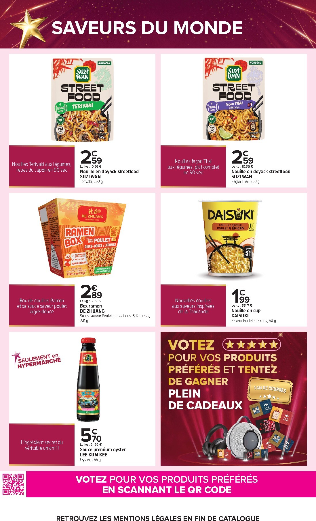 carrefour - Flyer Carrefour - Le Grand Prix De L'innovation 2026 pour la semaine prochaine du de jeudi 01/10/2026 au du dimanche 25/10/2026 - page: 21