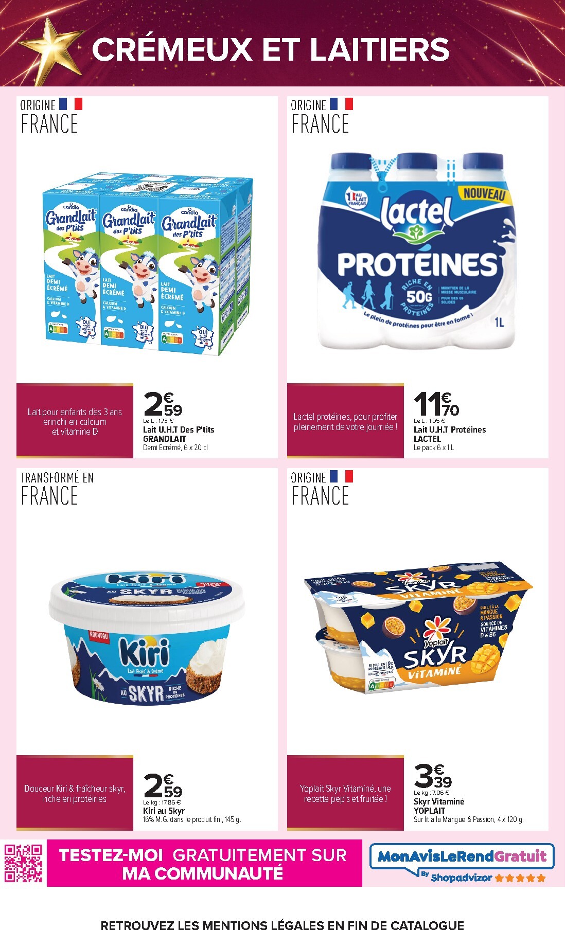 carrefour - Flyer Carrefour - Le Grand Prix De L'innovation 2026 pour la semaine prochaine du de jeudi 01/10/2026 au du dimanche 25/10/2026 - page: 42