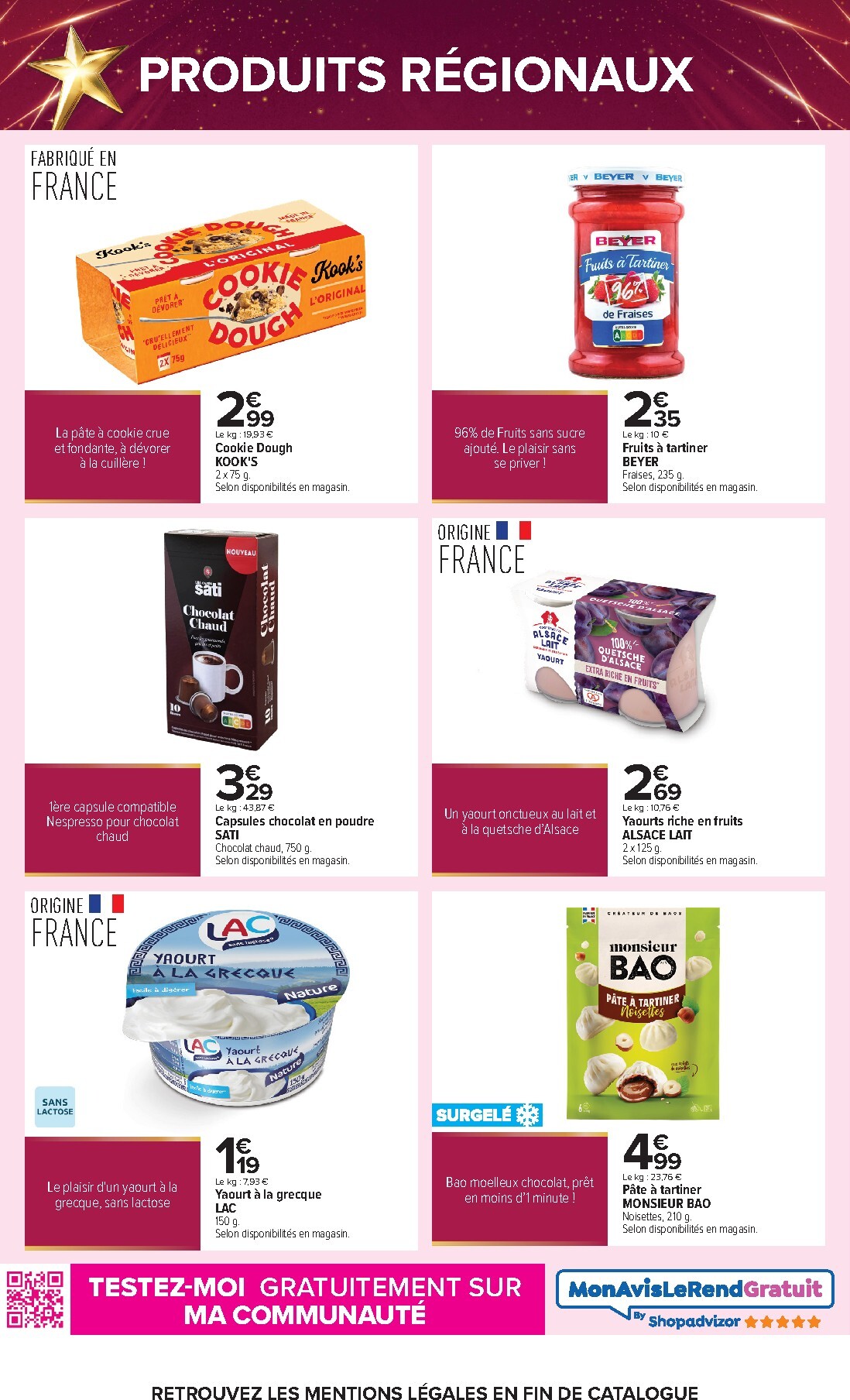 carrefour - Flyer Carrefour - Le Grand Prix De L'innovation 2026 pour la semaine prochaine du de jeudi 01/10/2026 au du dimanche 25/10/2026 - page: 24