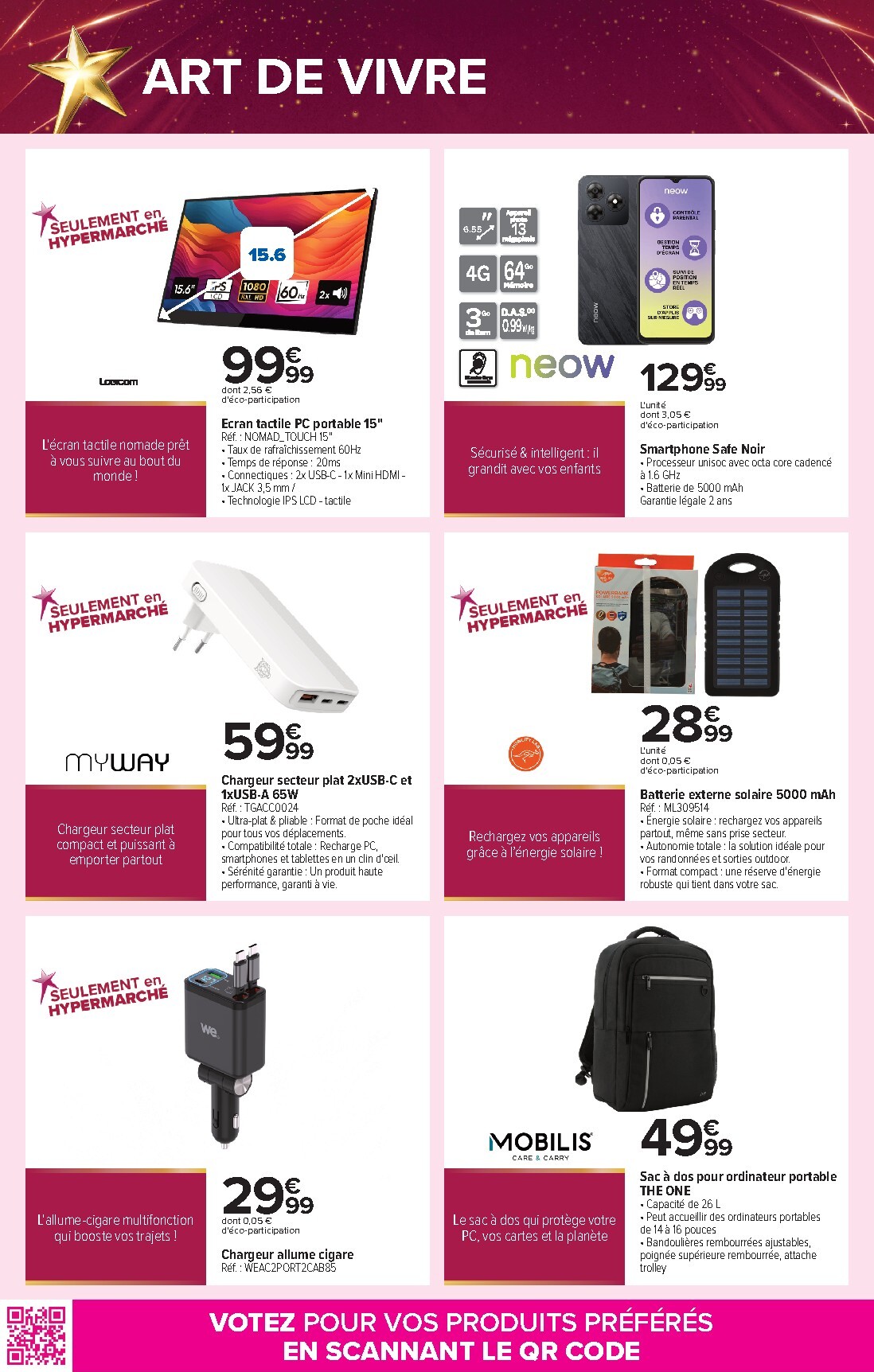 carrefour - Flyer Carrefour - Le Grand Prix De L'innovation 2026 pour la semaine prochaine du de jeudi 01/10/2026 au du dimanche 25/10/2026 - page: 71