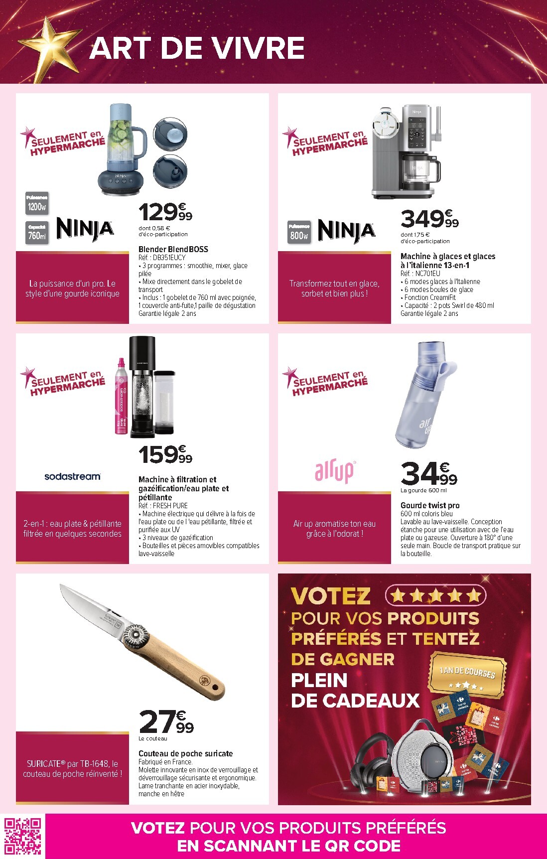carrefour - Flyer Carrefour - Le Grand Prix De L'innovation 2026 pour la semaine prochaine du de jeudi 01/10/2026 au du dimanche 25/10/2026 - page: 69