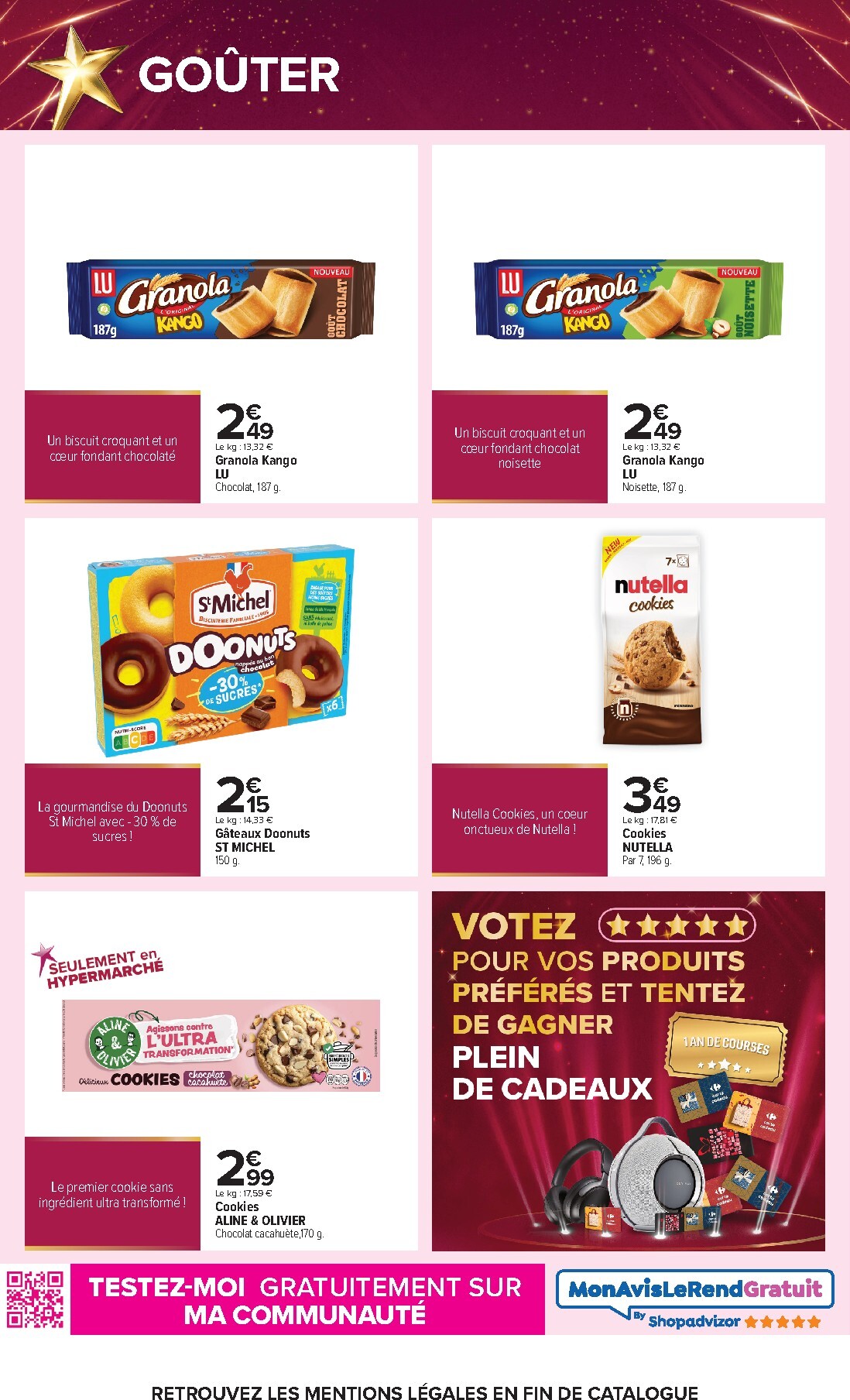 carrefour - Flyer Carrefour - Le Grand Prix De L'innovation 2026 pour la semaine prochaine du de jeudi 01/10/2026 au du dimanche 25/10/2026 - page: 36