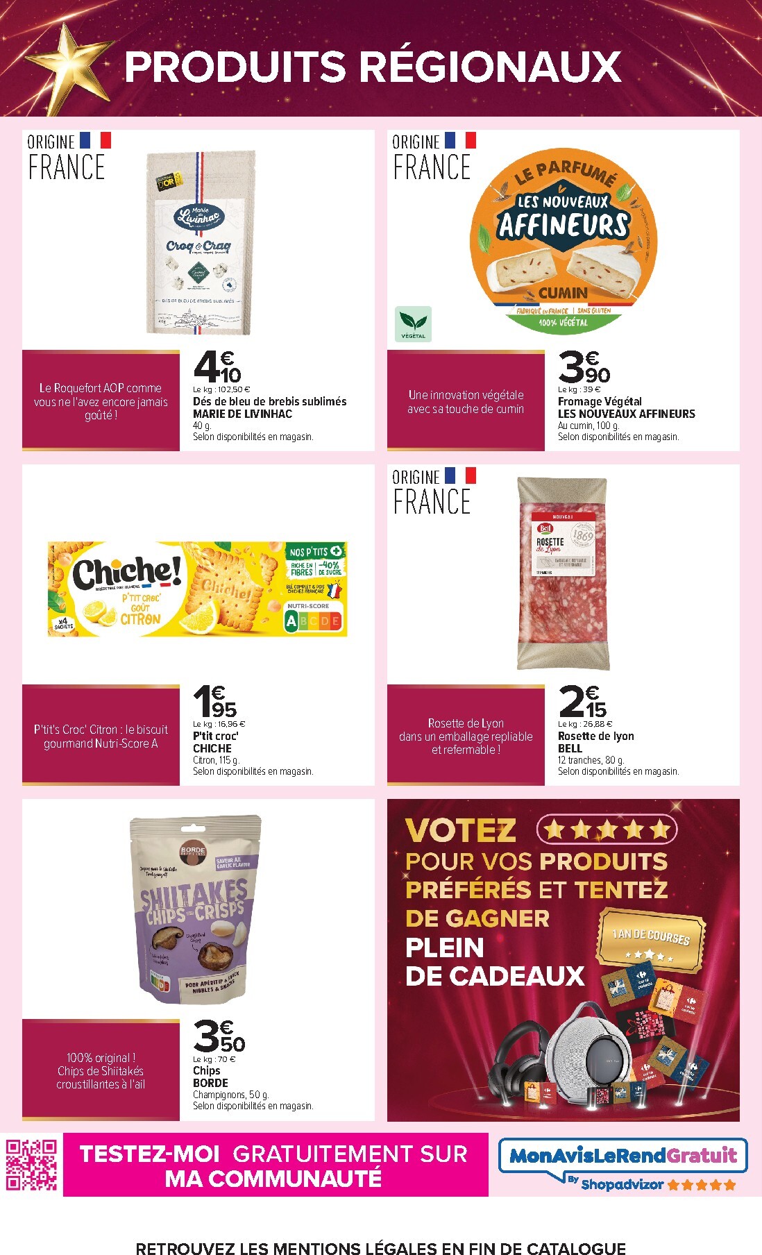 carrefour - Flyer Carrefour - Le Grand Prix De L'innovation 2026 pour la semaine prochaine du de jeudi 01/10/2026 au du dimanche 25/10/2026 - page: 22