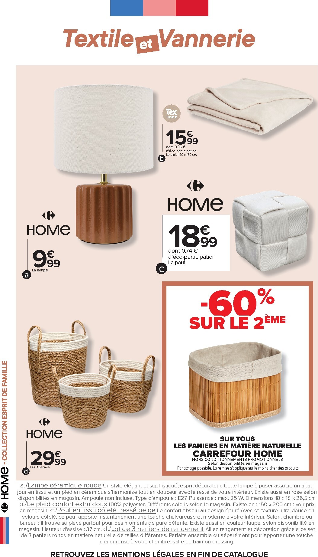 carrefour - Flyer Carrefour - Des Idées Déco Pour Tous Les Styles ! pour la semaine prochaine du du mardi 29/09/2026 au du lundi 12/10/2026 - page: 14