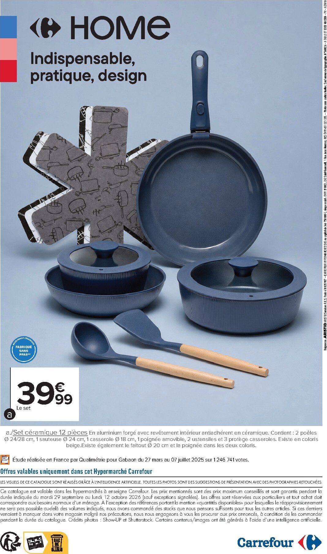 carrefour - Flyer Carrefour - Des Idées Déco Pour Tous Les Styles ! pour la semaine prochaine du du mardi 29/09/2026 au du lundi 12/10/2026 - page: 16