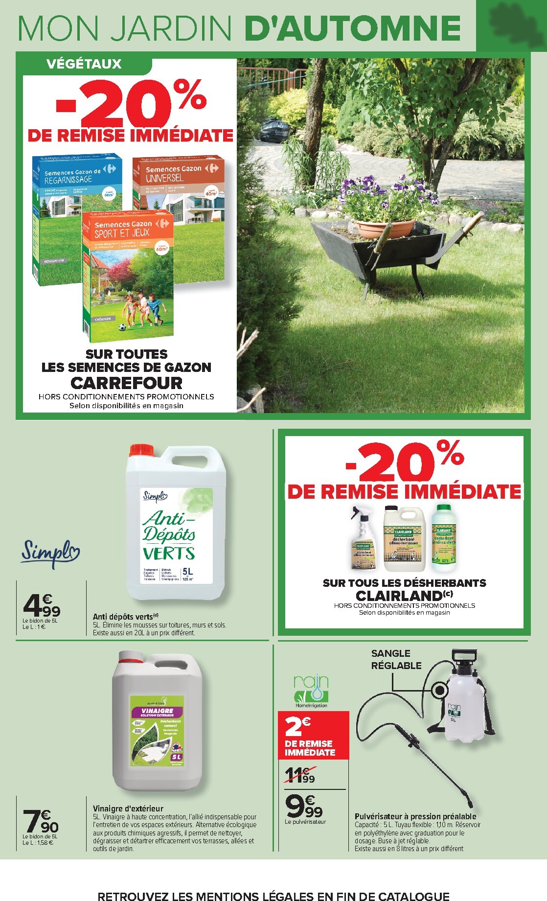 carrefour - Flyer Carrefour - Jardin Et Bricolage pour la semaine prochaine du du mardi 29/09/2026 au du lundi 12/10/2026 - page: 8