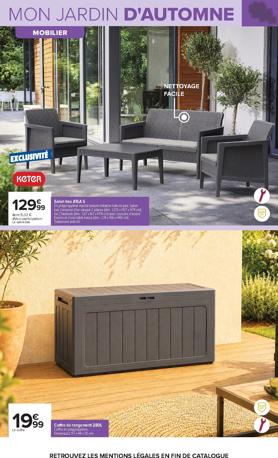 carrefour - Flyer Carrefour - Jardin Et Bricolage pour la semaine prochaine du du mardi 29/09/2026 au du lundi 12/10/2026 - page: 17