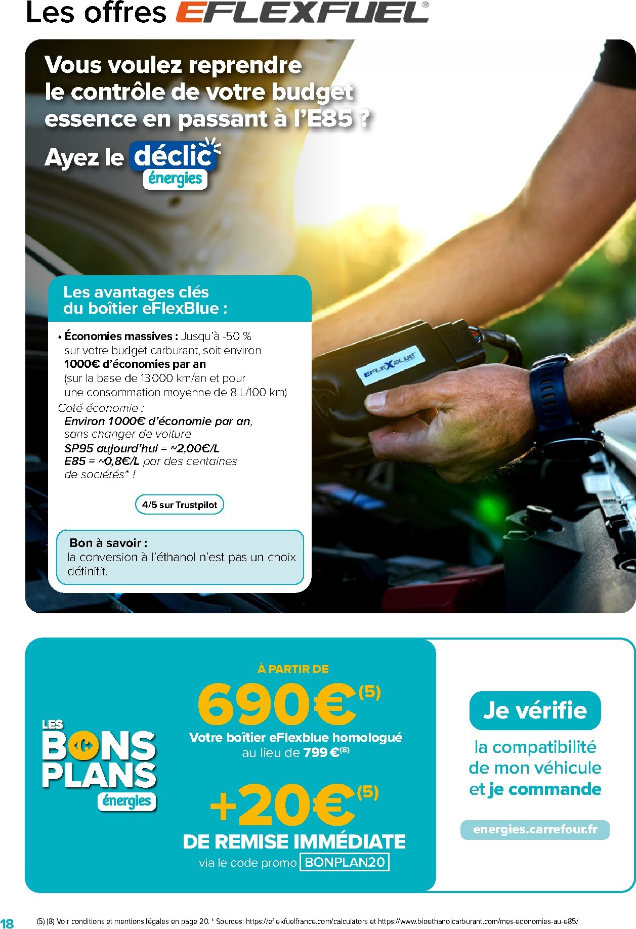 carrefour - Current Carrefour - Livre Blanc 2026 Energies leaflet valid from du mardi 22/09/2026 to du samedi 31/10/2026 - page: 18