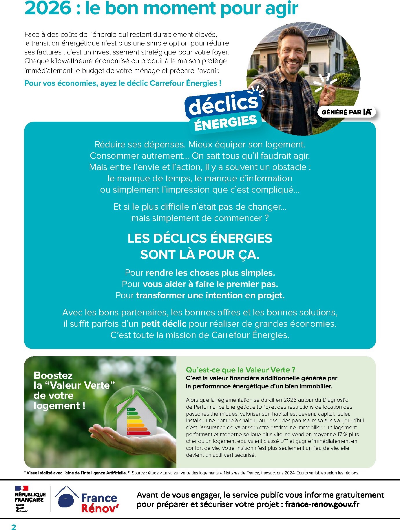 carrefour - Current Carrefour - Livre Blanc 2026 Energies leaflet valid from du mardi 22/09/2026 to du samedi 31/10/2026 - page: 2